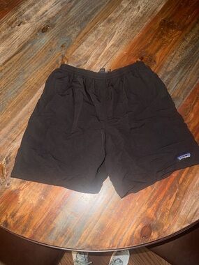 Patagonia Men's Black Athletic Quick-Dry Shorts. Excellent condition.